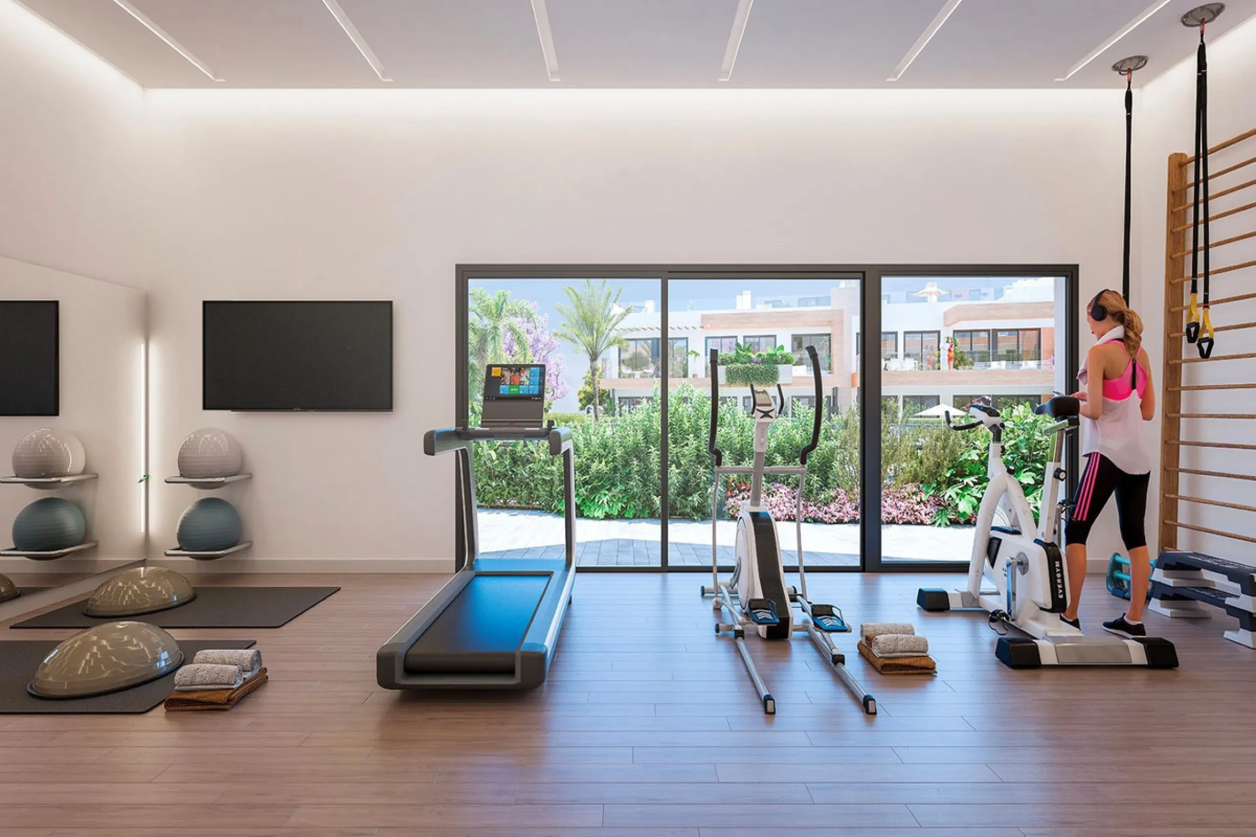 Elegant 3-bedroom, 2-bathroom apartment located on the first floor within an exclusive private residential complex in the Atalaya area, in the golden triangle of Marbella – Estepona – Benahavís.