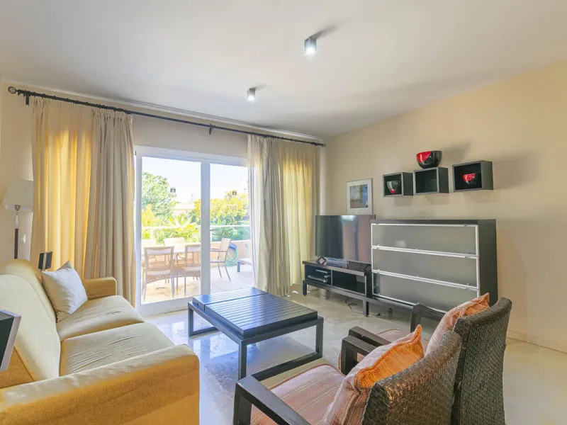 Apartment - Ground Floor Apartment в продаже в Mijas, Málaga. В доме 2 спален и 2 ванных комнат. Площадь дома 89 м². Площадь участка 50 м²