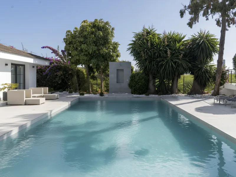 Elegant Single-Level Residence in the Peaceful Residential Area of El Real, East Marbella