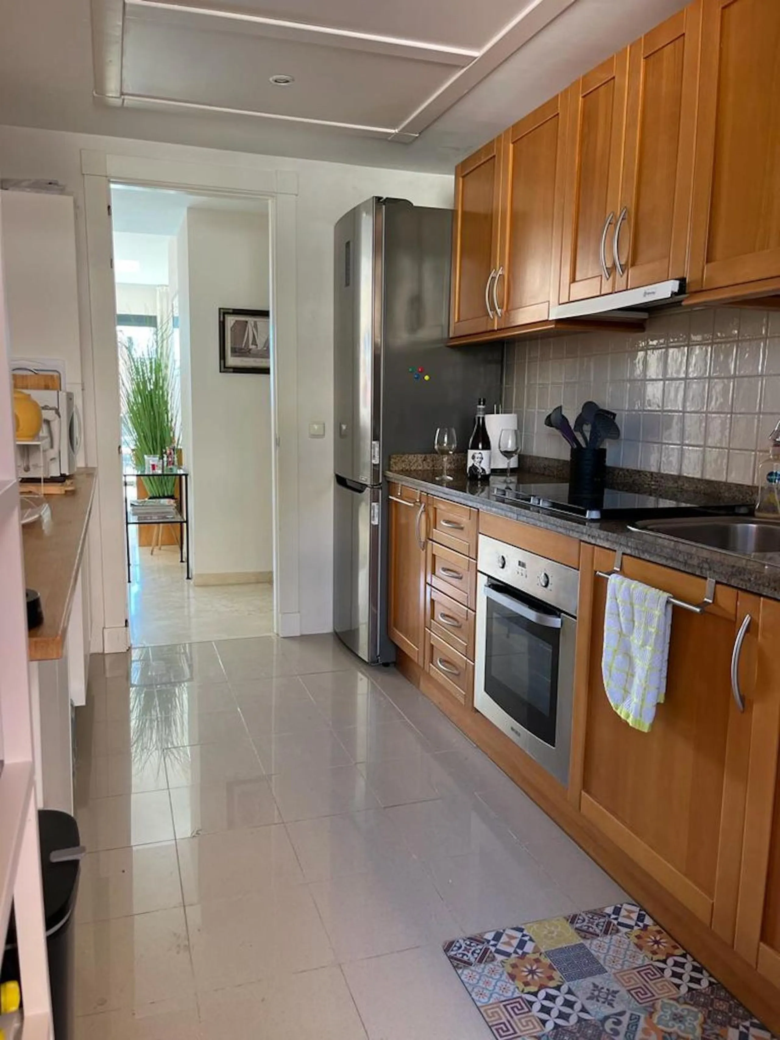 Beautiful holiday apartment, located in Calahonda Alto surrounded by tropical gardens and waterfalls.