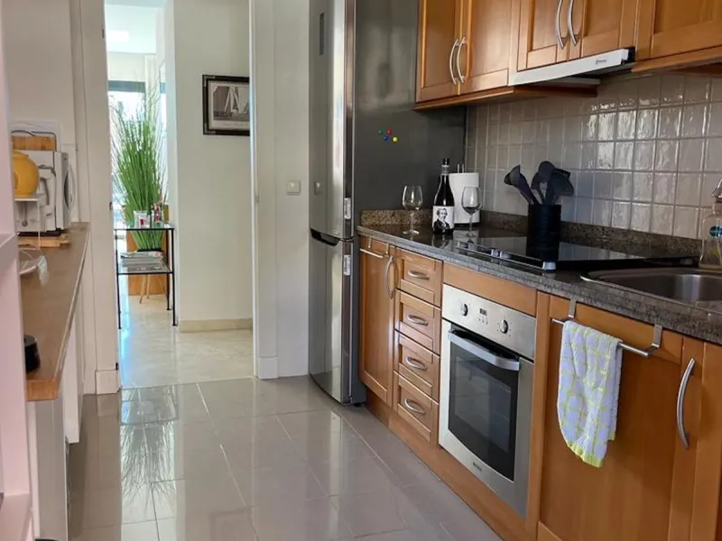 Beautiful holiday apartment, located in Calahonda Alto surrounded by tropical gardens and waterfalls.