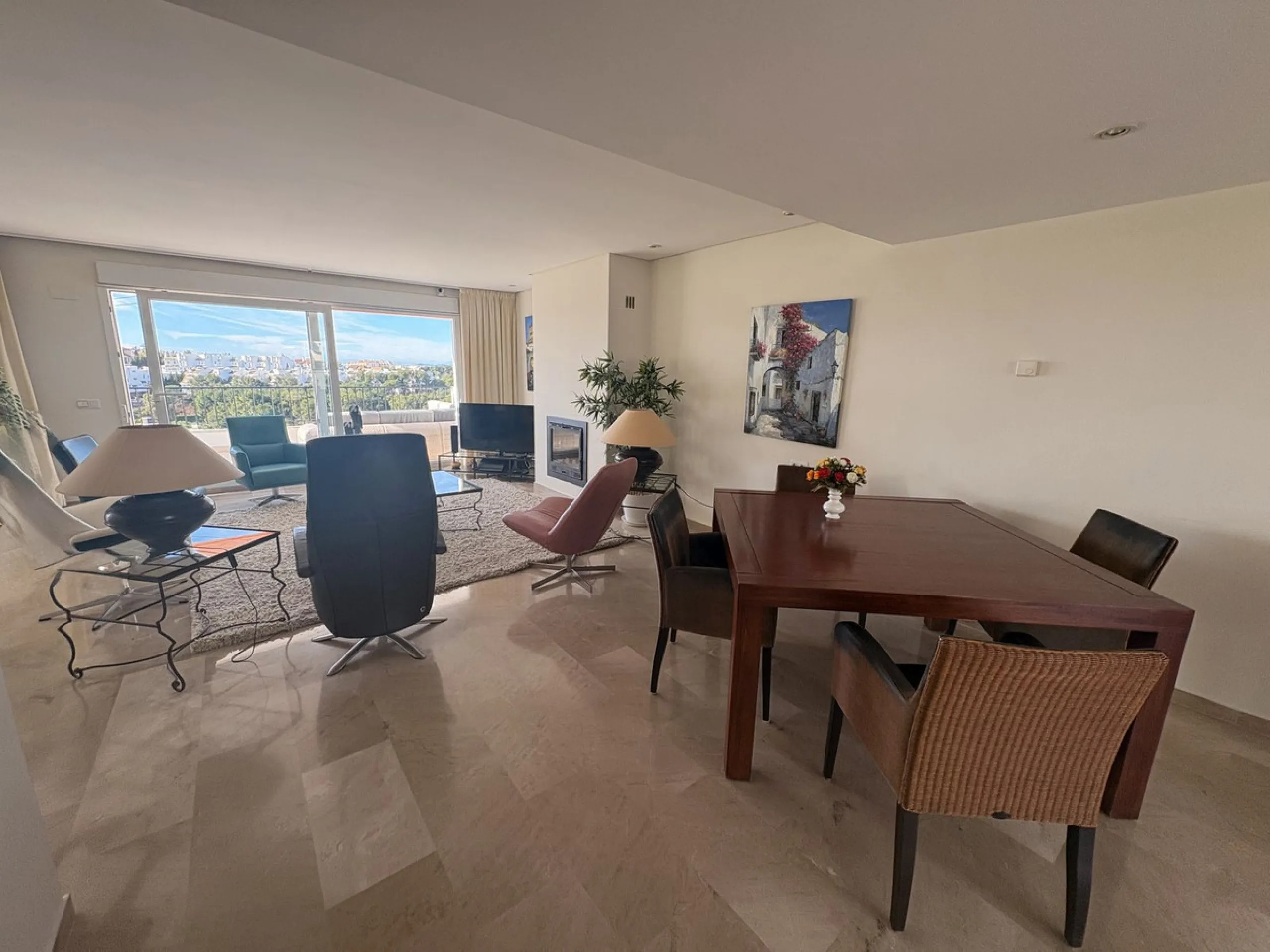 Luxury Penthouse with Panoramic Views at Golf Resort Torrequebrada.