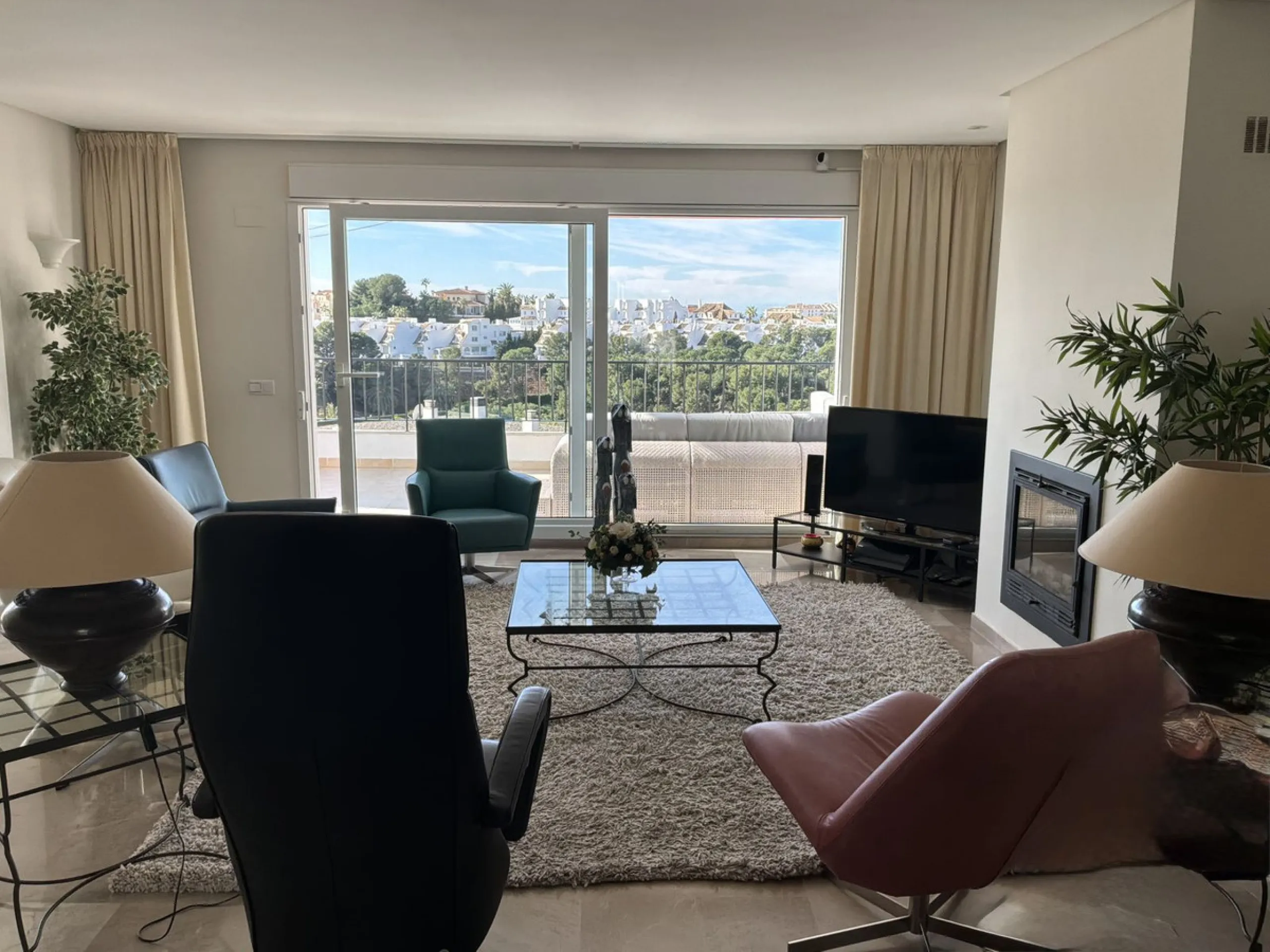 Luxury Penthouse with Panoramic Views at Golf Resort Torrequebrada.