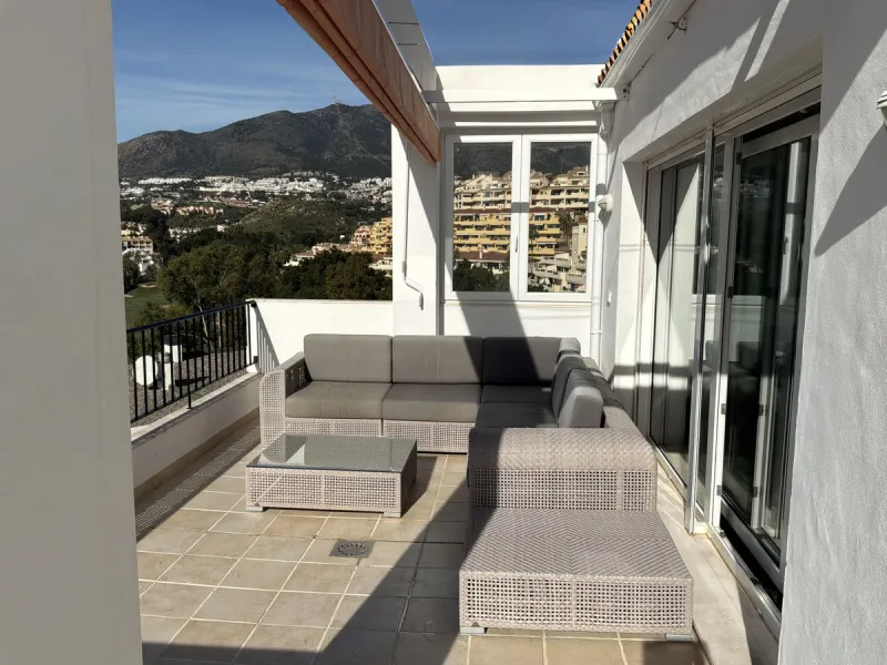 Luxury Penthouse with Panoramic Views at Golf Resort Torrequebrada.