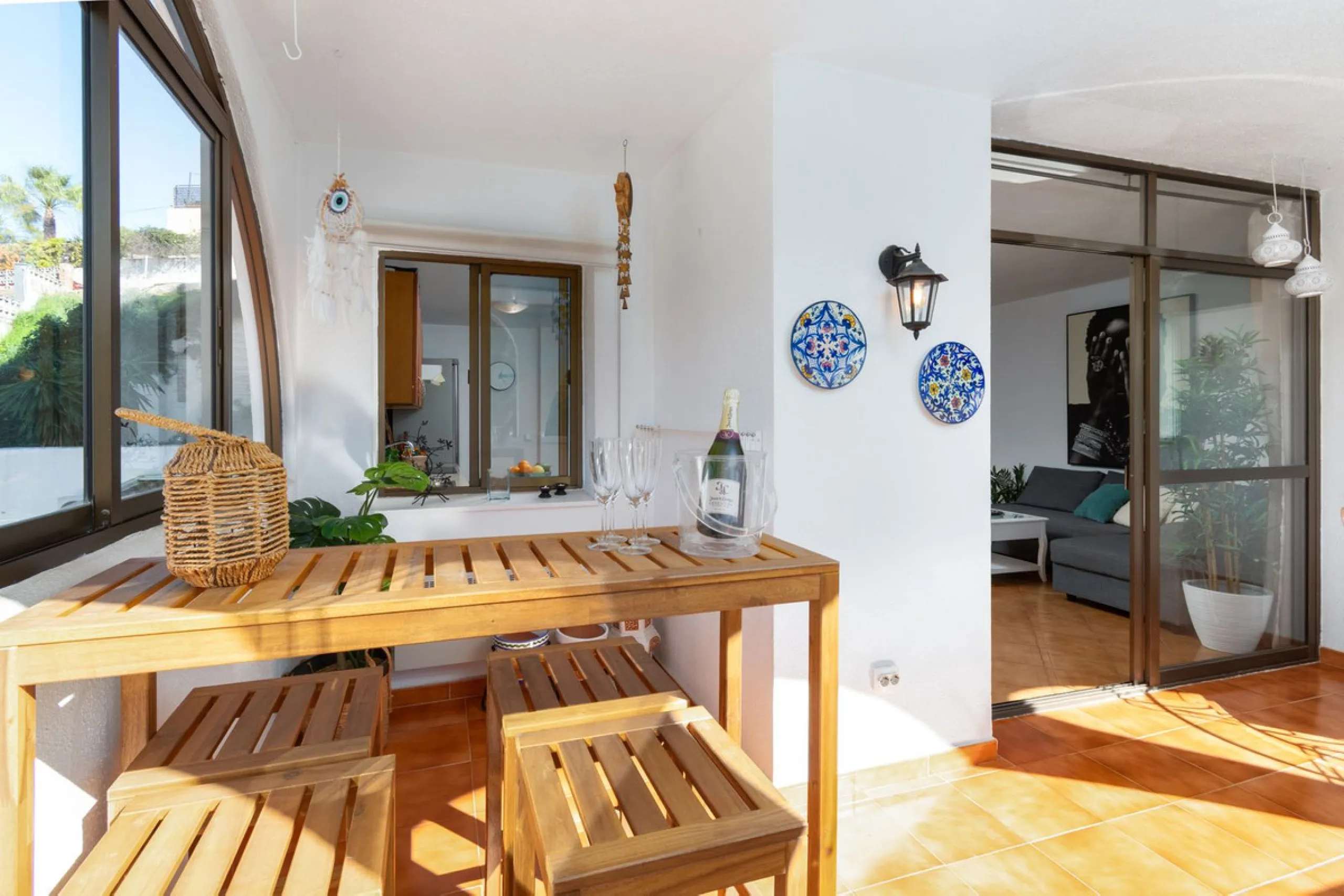 A charming 2 bedroom apartment very close to the Beach in Torreblanca in Fuengirola