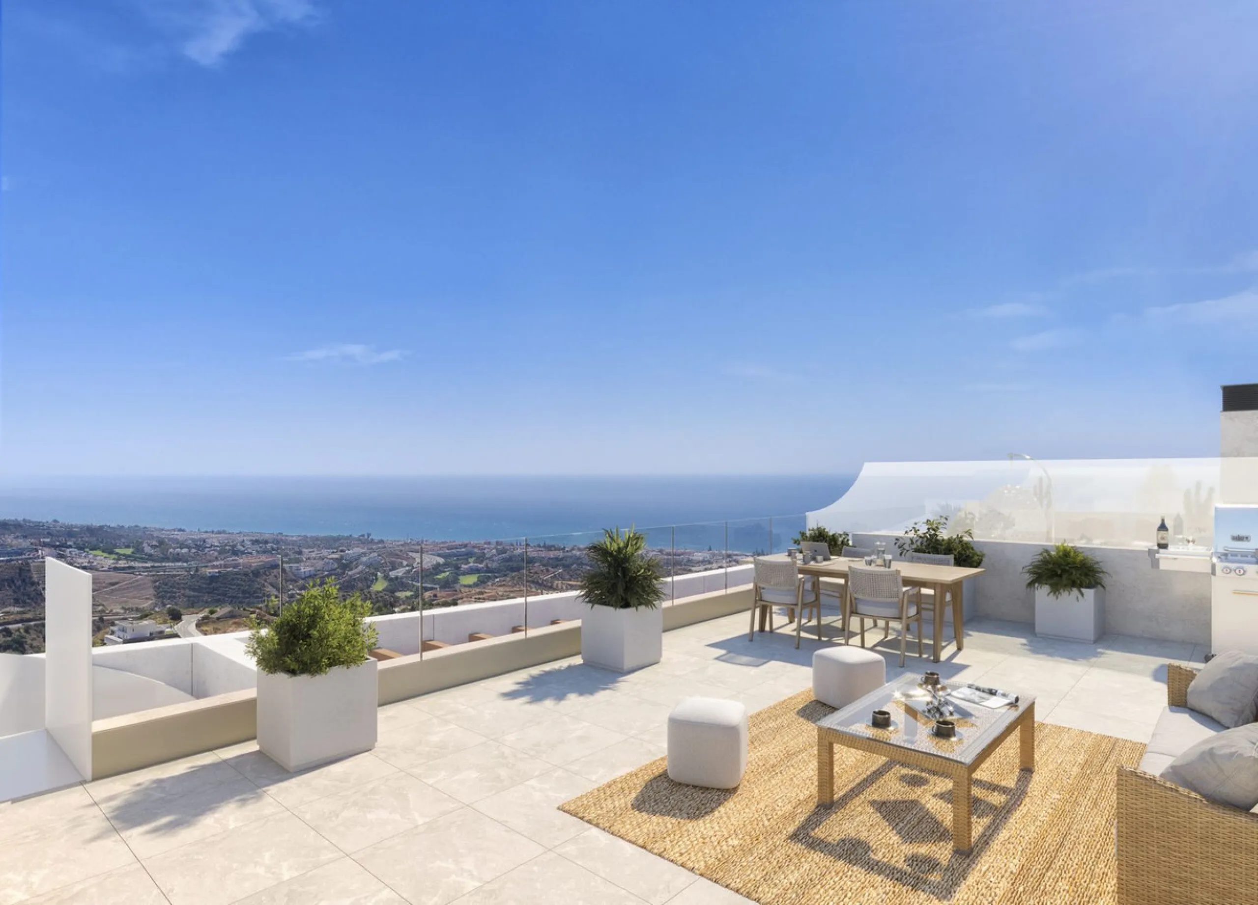 An exciting new construction in Rincon de la Victoria focusing on natural light, warm materials and architecture designed to enjoy everyday well-being.
