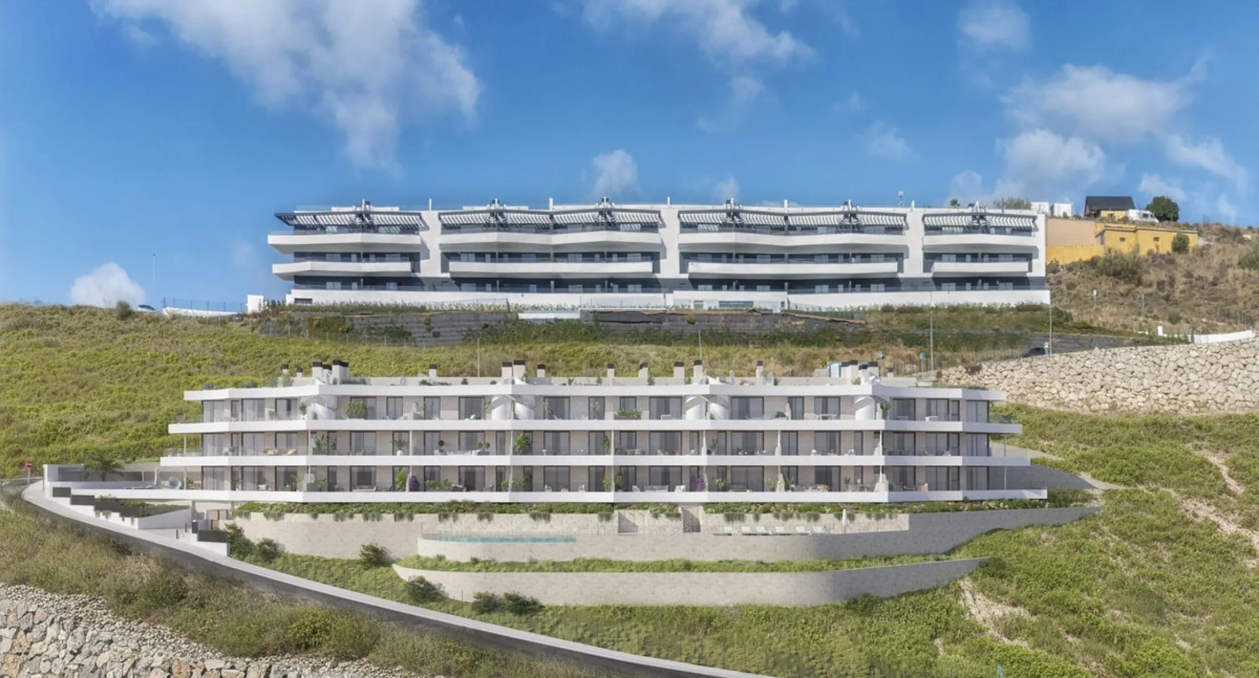 An exciting new construction in Rincon de la Victoria focusing on natural light, warm materials and architecture designed to enjoy everyday well-being.