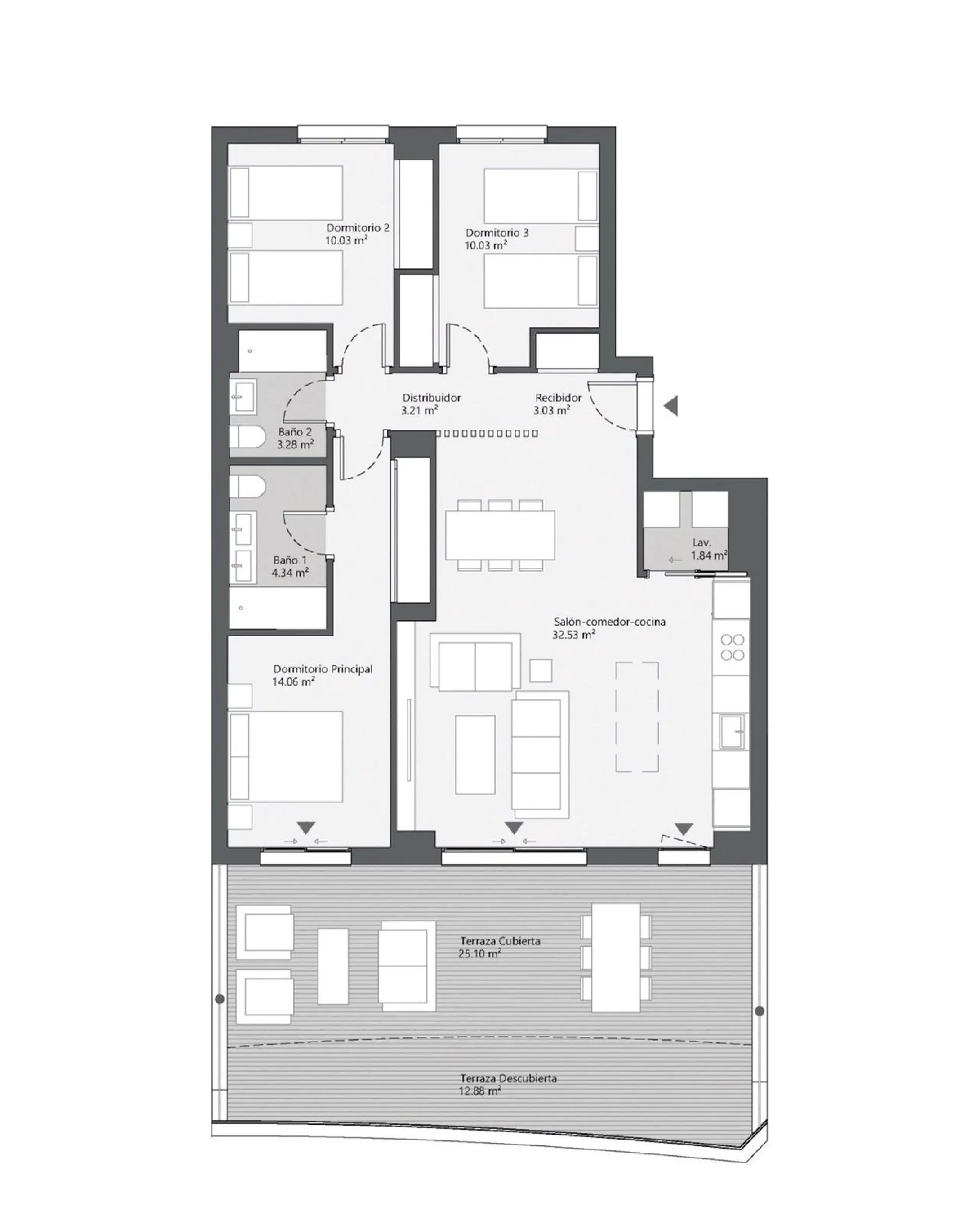 An exciting new construction in Rincon de la Victoria focusing on natural light, warm materials and architecture designed to enjoy everyday well-being.