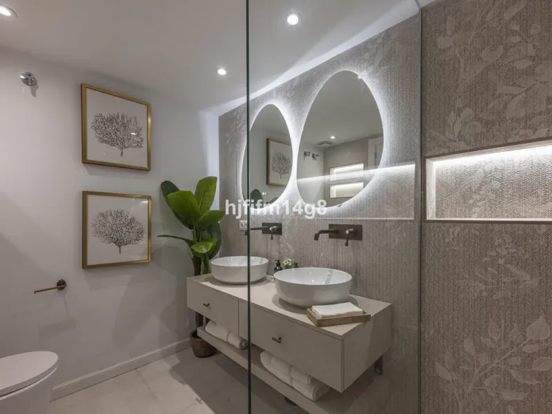 We are delighted to present this stunning, fully refurbished 4-bedroom townhouse located in the sought-after San Javier urbanisation in Nueva Andalucía, within the prestigious Marbella area. Set in a charming and very intimate residential community of jus