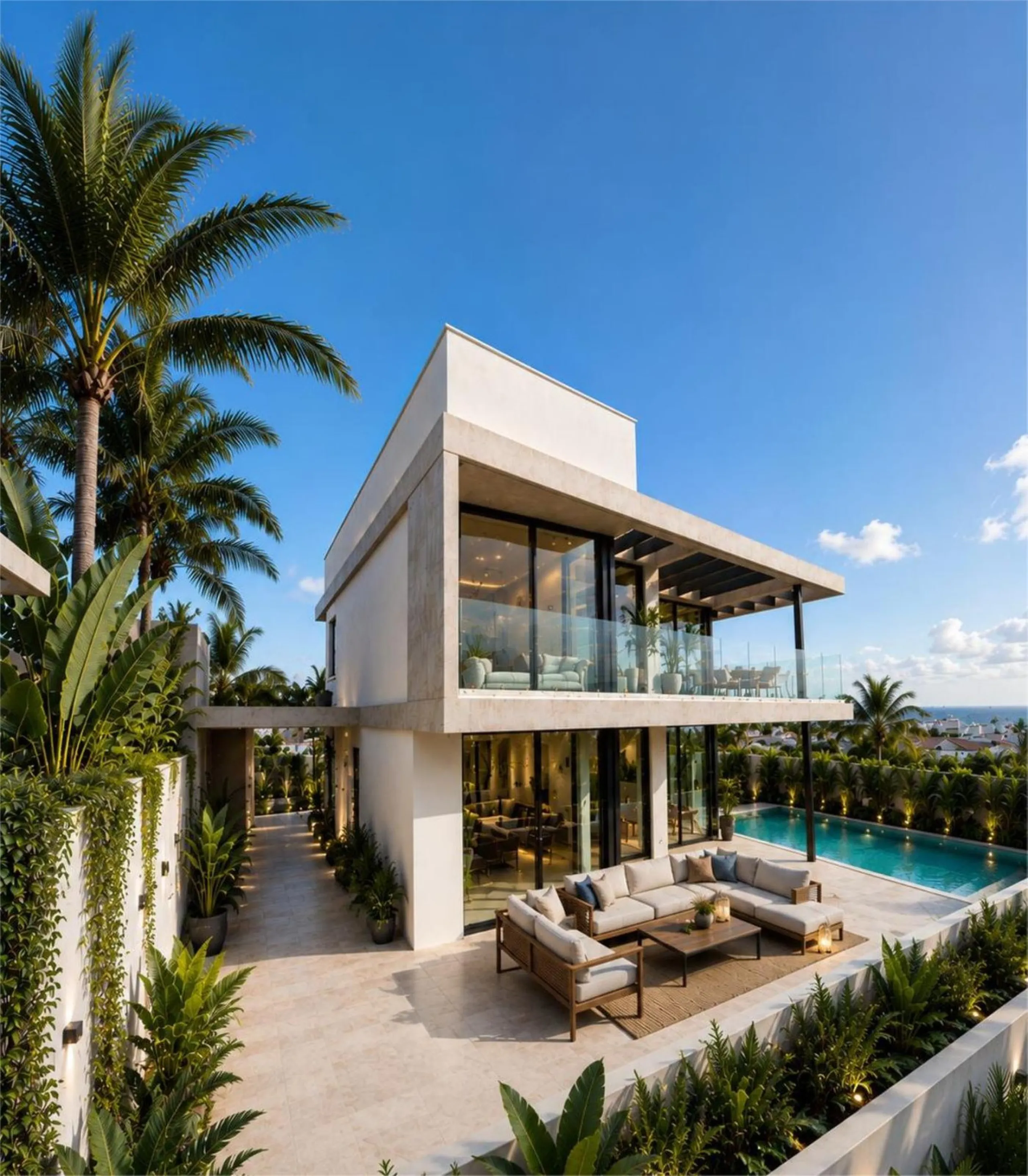 Introducing Villa Air, a stunning contemporary home currently under construction – Completion March 2026 – Available for Long-term/ season rental up to 11 months.