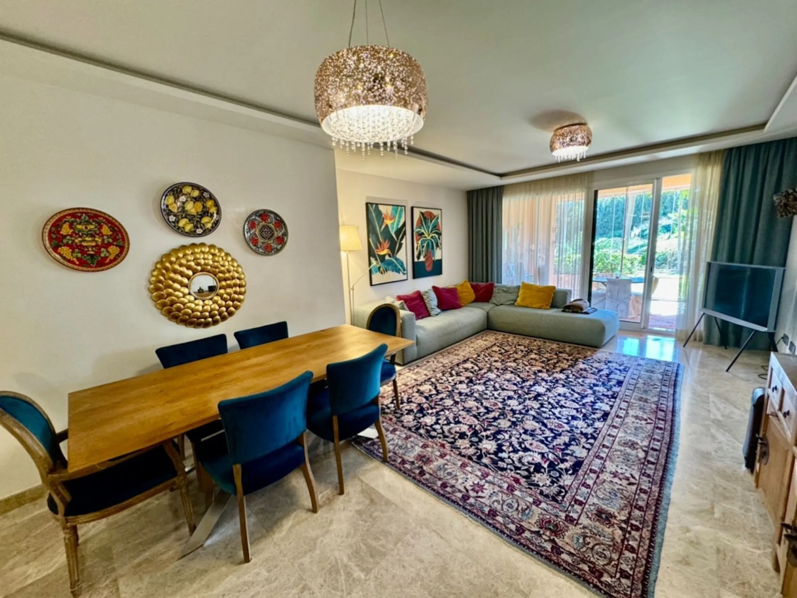 Beautiful Ground floor apartment in Nueva Andalucía.