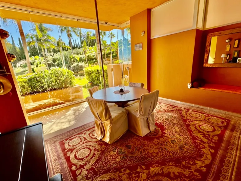Beautiful Ground floor apartment in Nueva Andalucía.