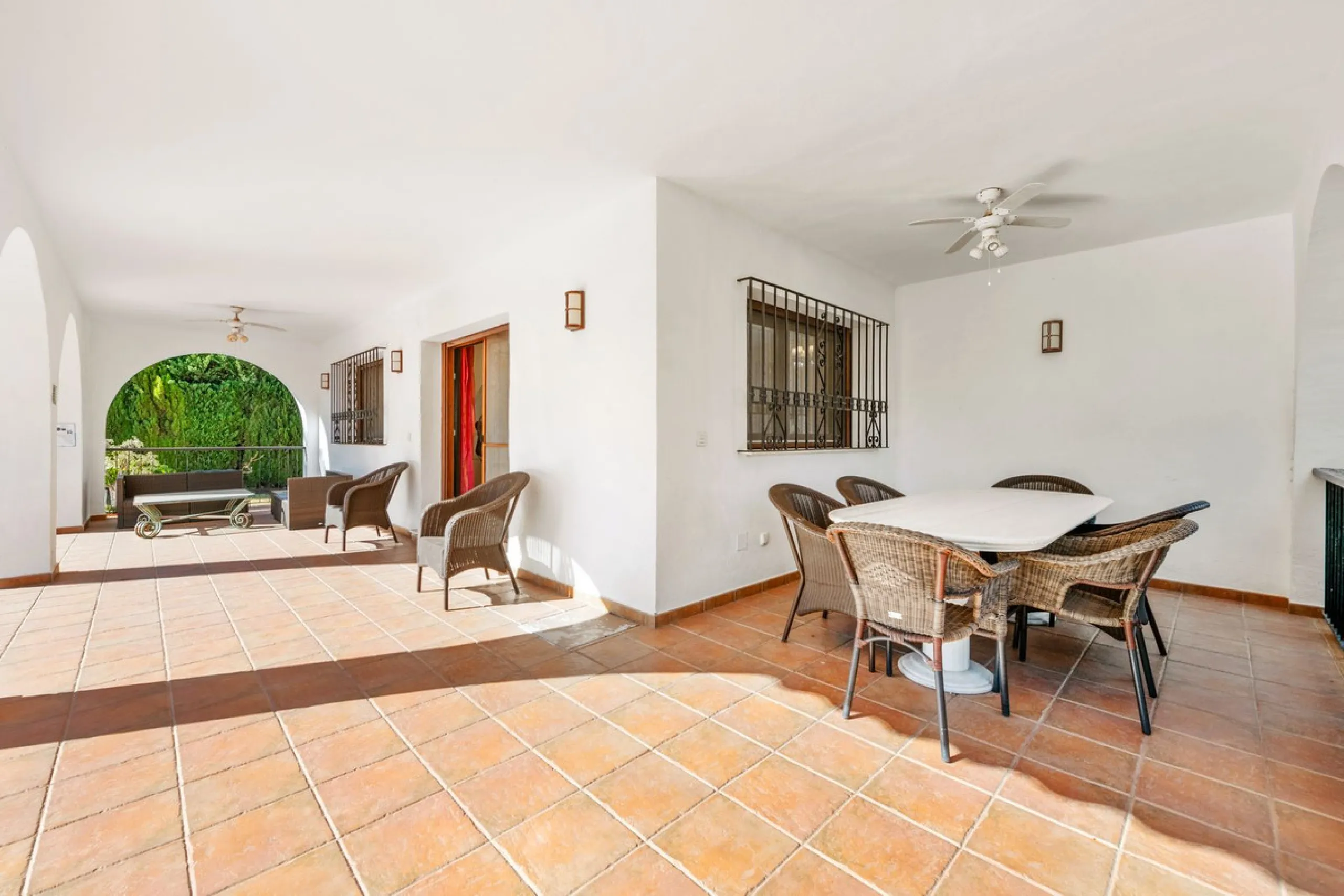 Andalusian style modernized Villa, located in Atalaya Alta.