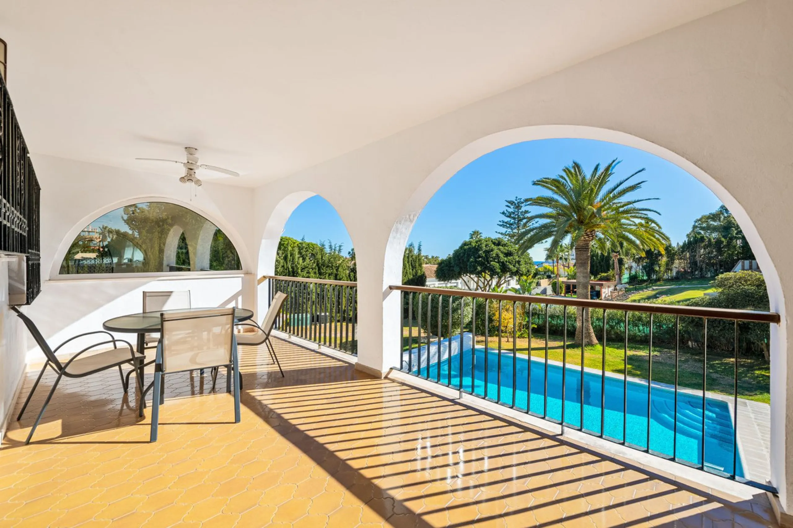 Andalusian style modernized Villa, located in Atalaya Alta.