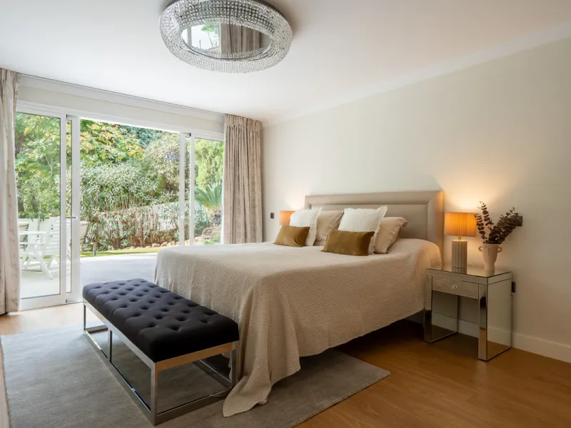 Introducing a stunning contemporary villa located in the prestigious, gated community of El Herrojo, Benahavís — one of Marbella's most desirable addresses. This elegant home combines modern luxury with serene Mediterranean living, offering privacy, secur