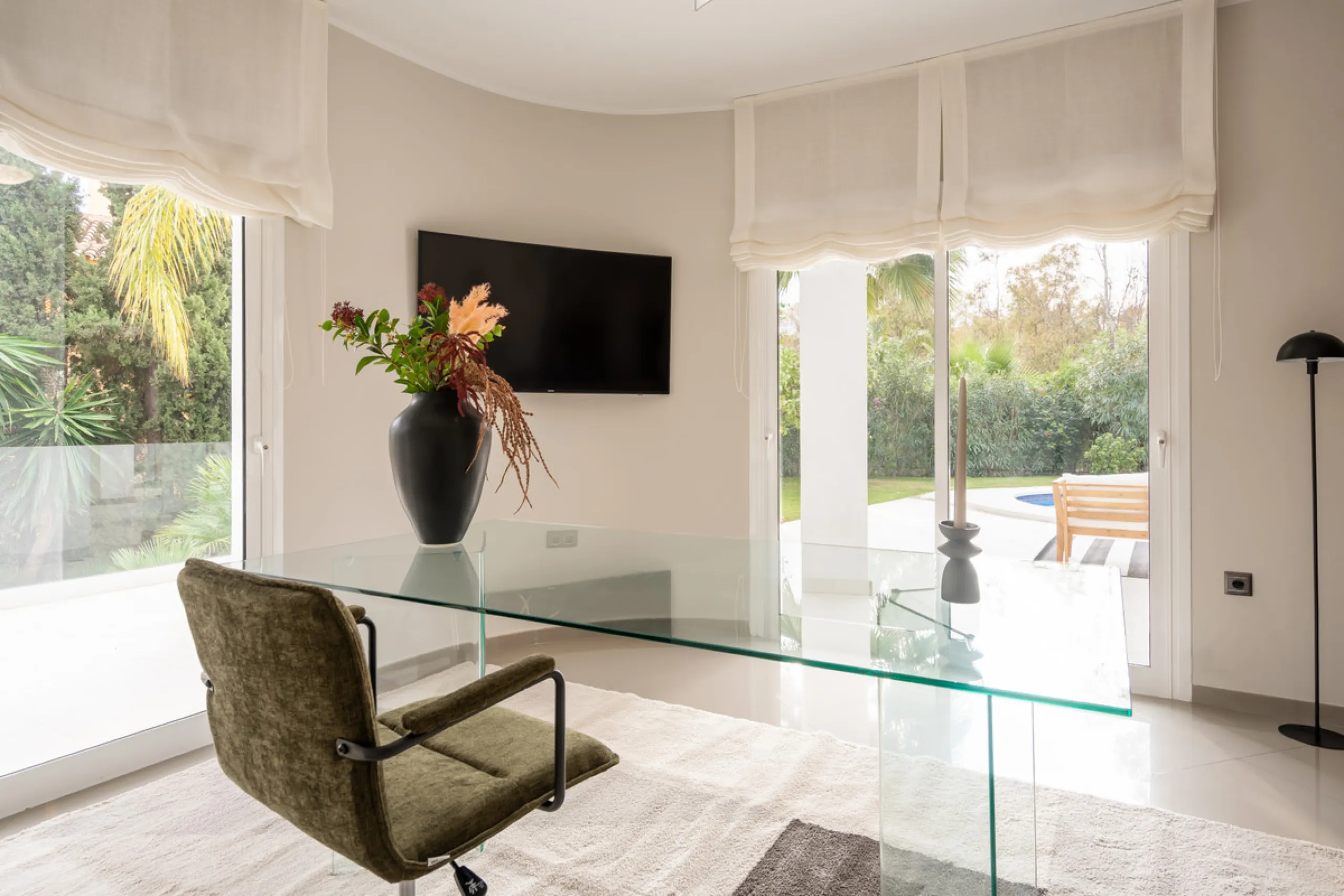 Introducing a stunning contemporary villa located in the prestigious, gated community of El Herrojo, Benahavís — one of Marbella's most desirable addresses. This elegant home combines modern luxury with serene Mediterranean living, offering privacy, secur