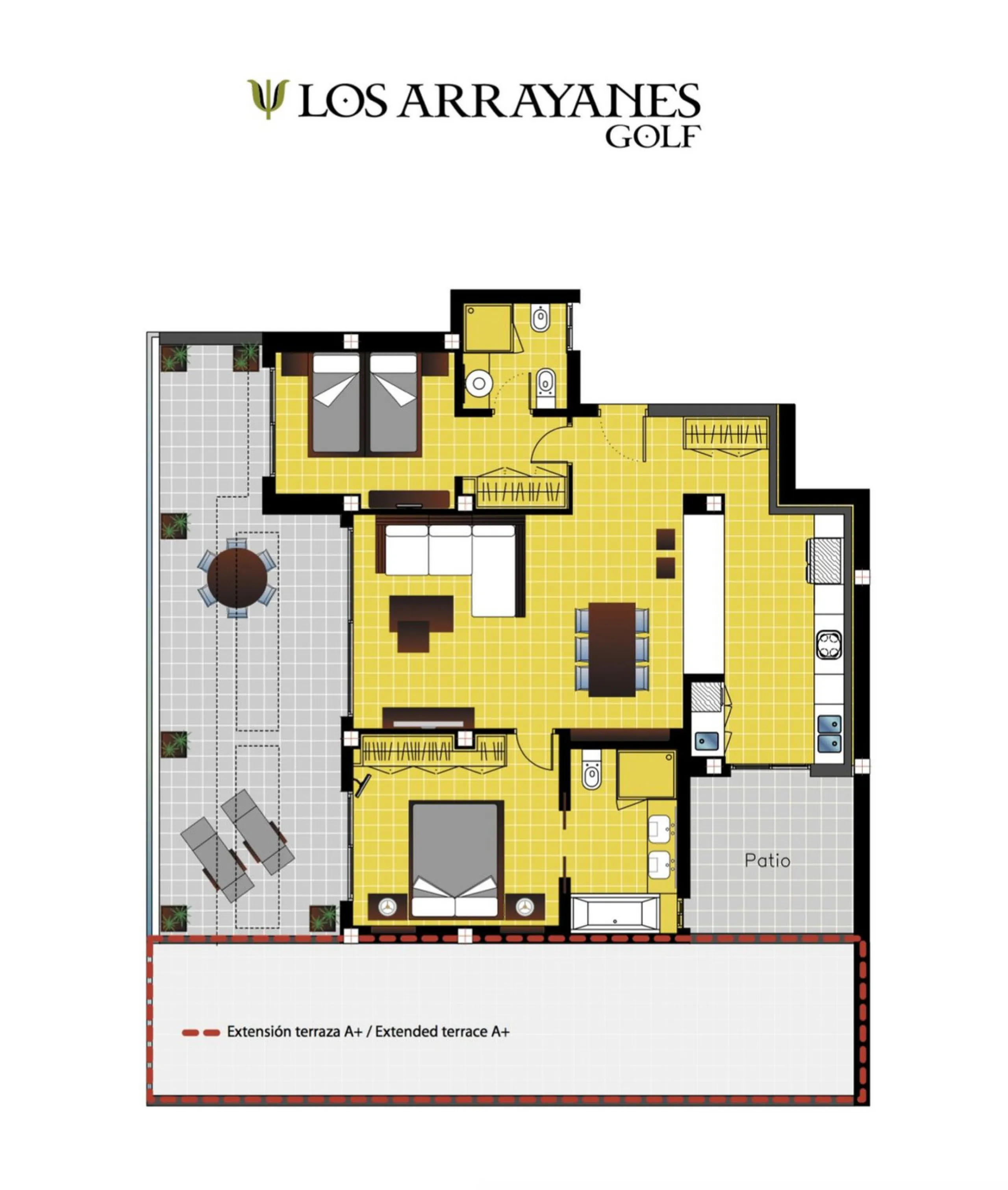 Luxurious 2-Bed Middle-Floor Apartment in Los Arrayanes Golf – Panoramic Views & Contemporary Elegance