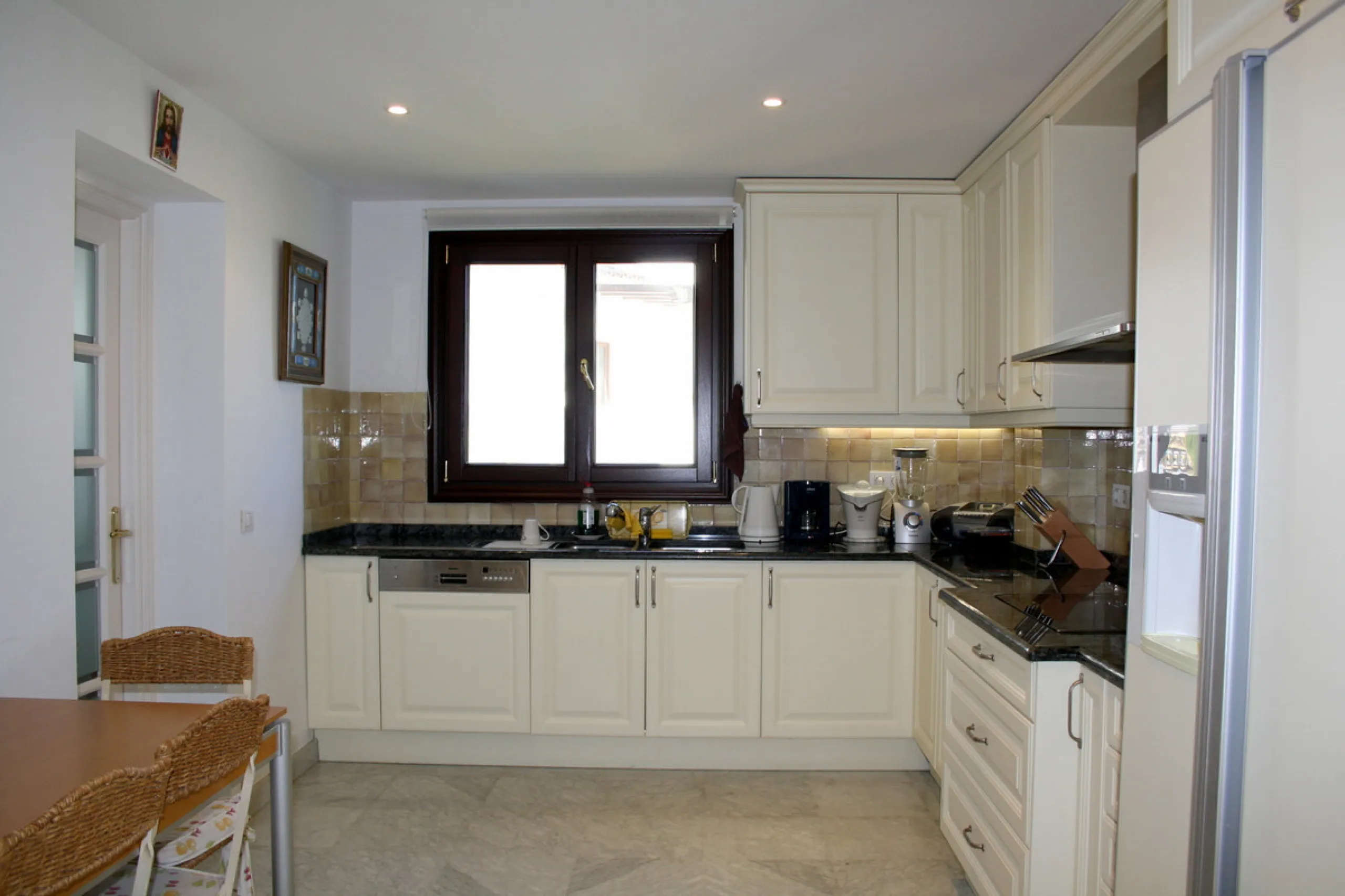 Superb south west facing first floor apartment with panoramic sea views within a five star complex in a luxurious gated urbanisation off the Golden Mile, Marbella.