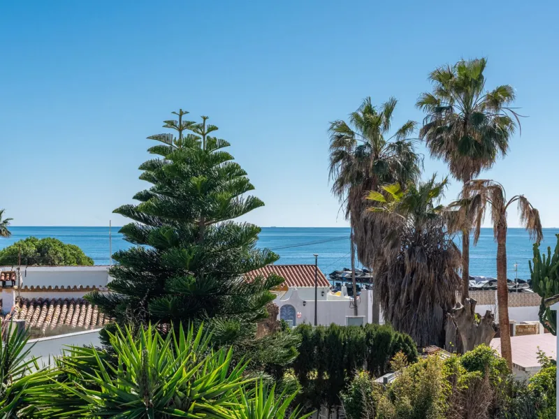 Charming Spanish Villa with Sea Views Just 100m from the Beach – Prime Linda Vista Baja Location Near San Pedro