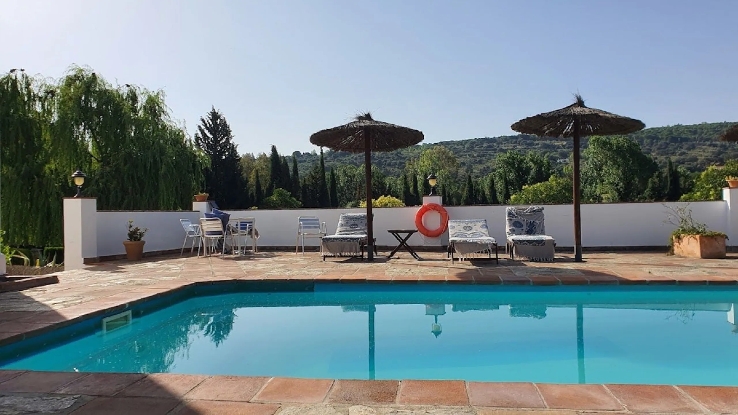 Discover the ultimate Andalusian retreat. A 4-star boutique estate offers a rare blend of historic charm and modern luxury, just 10 minutes from the iconic center of Ronda. This impeccably restored 7-bedroom Cortijo (traditional farmhouse) nestled in the 
