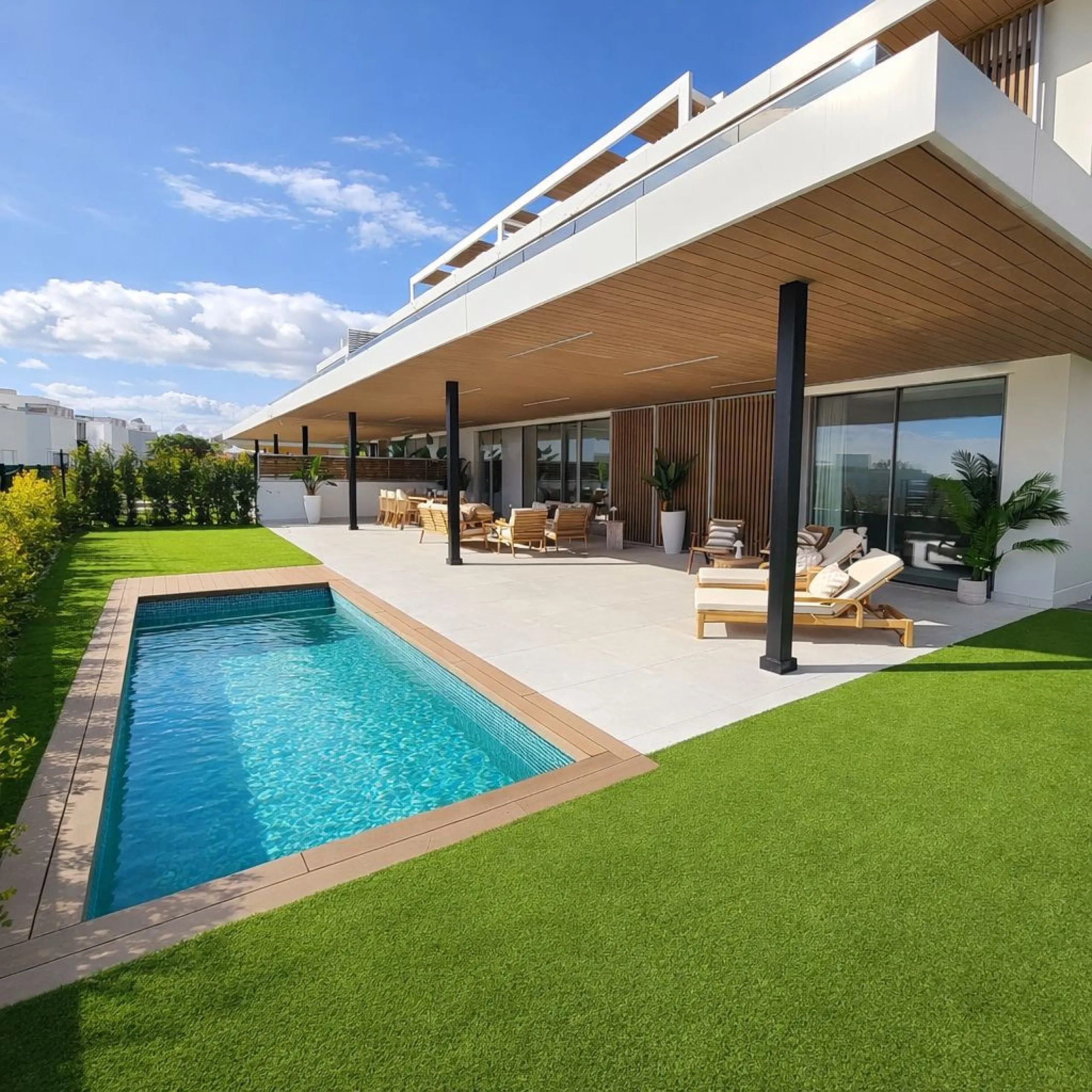 Luxury apartment located in the prestigious residential complex Santa Clara Homes, one of the most sought-after developments in Marbella. This exclusive duplex with private garden offers a unique combination of contemporary design, generous indoor and out