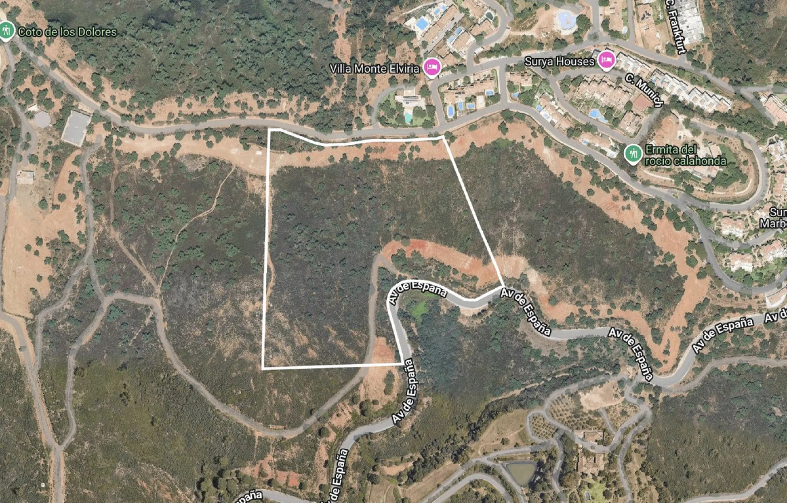Plot - Land в продаже в Marbella, Málaga. Площадь участка 59494 м²