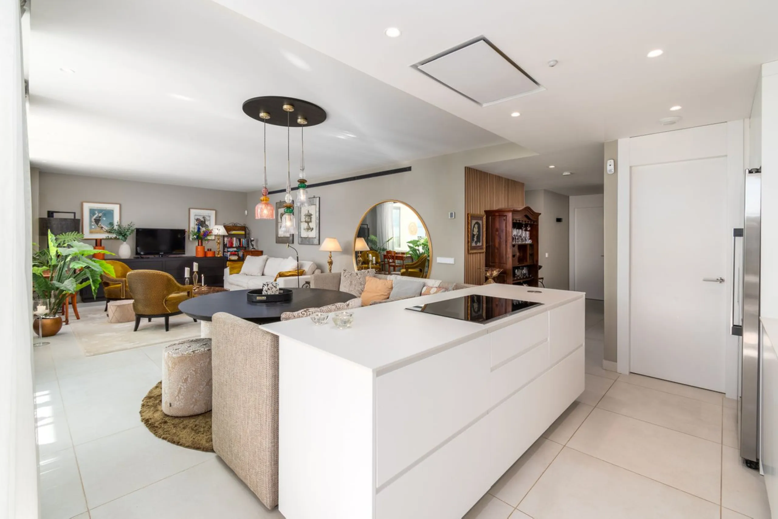 Exceptional 3-Bedroom Luxury Garden Residence with Private Heated Pool, Expansive and sunny Terraces Underfloor Heating, 2 Garage Spaces & Storage
