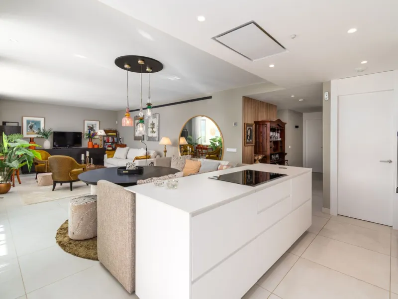 Exceptional 3-Bedroom Luxury Garden Residence with Private Heated Pool, Expansive and sunny Terraces Underfloor Heating, 2 Garage Spaces & Storage