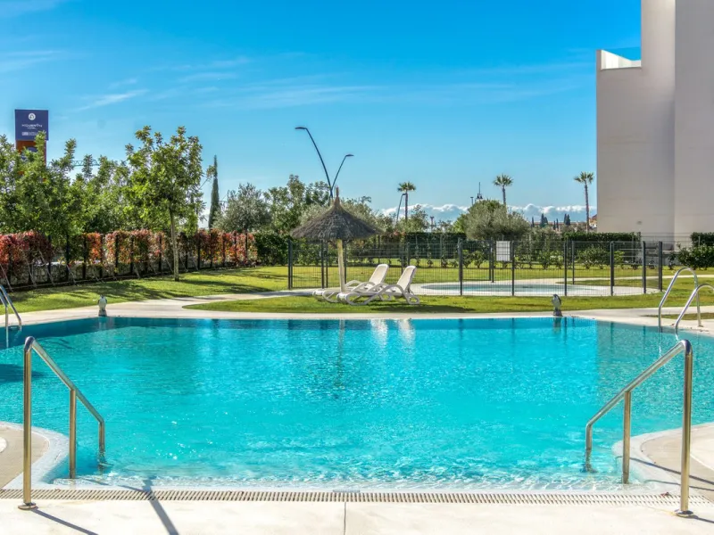 Exceptional 3-Bedroom Luxury Garden Residence with Private Heated Pool, Expansive and sunny Terraces Underfloor Heating, 2 Garage Spaces & Storage