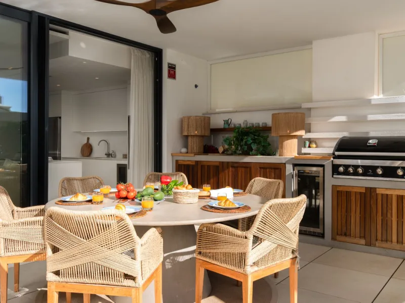 Exceptional 3-Bedroom Luxury Garden Residence with Private Heated Pool, Expansive and sunny Terraces Underfloor Heating, 2 Garage Spaces & Storage