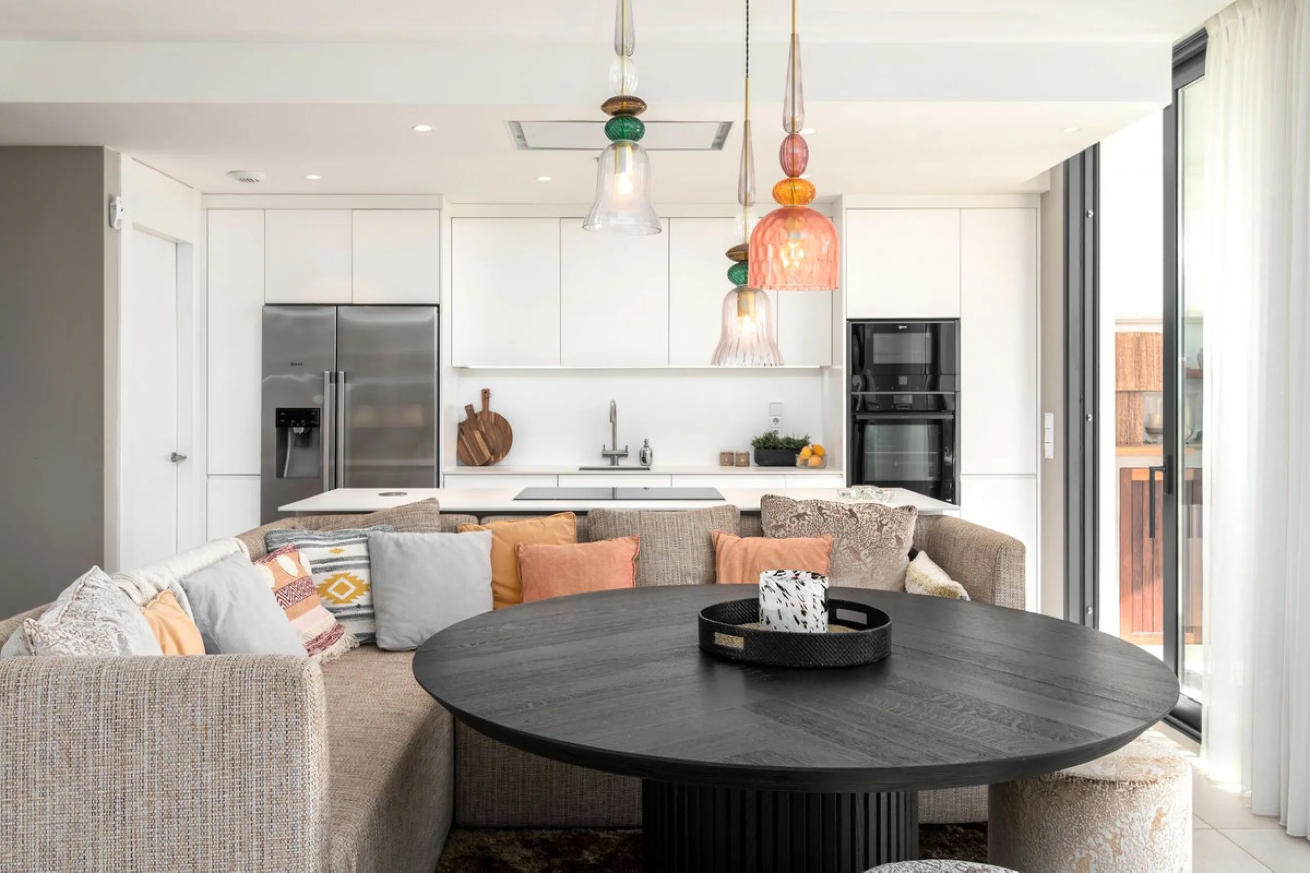 Exceptional 3-Bedroom Luxury Garden Residence with Private Heated Pool, Expansive and sunny Terraces Underfloor Heating, 2 Garage Spaces & Storage