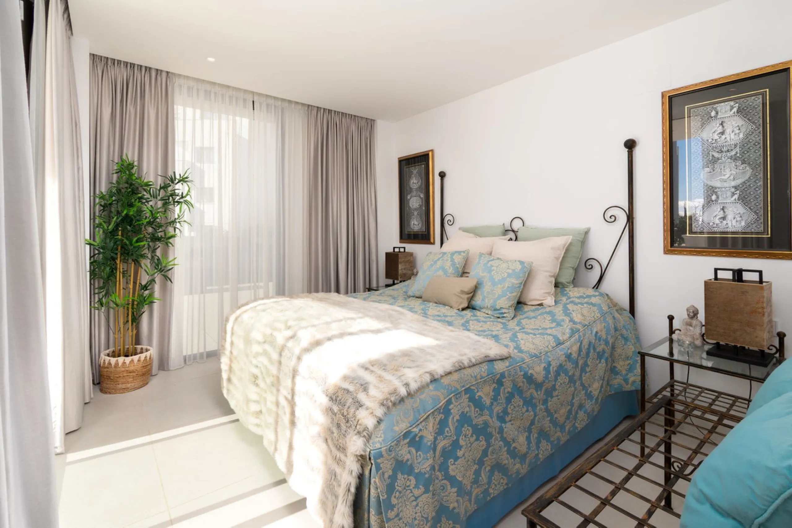 Exceptional 3-Bedroom Luxury Garden Residence with Private Heated Pool, Expansive and sunny Terraces Underfloor Heating, 2 Garage Spaces & Storage