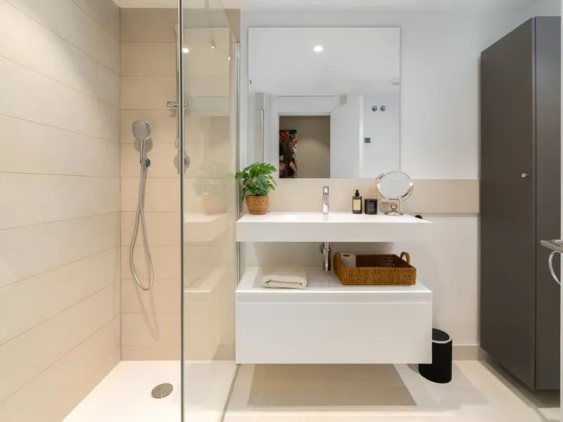Exceptional 3-Bedroom Luxury Garden Residence with Private Heated Pool, Expansive and sunny Terraces Underfloor Heating, 2 Garage Spaces & Storage