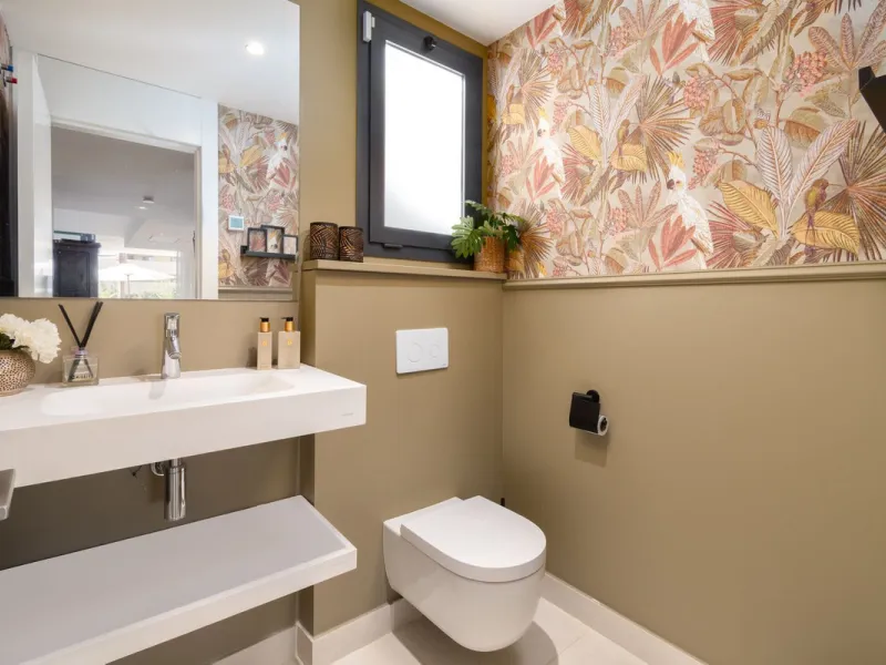 Exceptional 3-Bedroom Luxury Garden Residence with Private Heated Pool, Expansive and sunny Terraces Underfloor Heating, 2 Garage Spaces & Storage