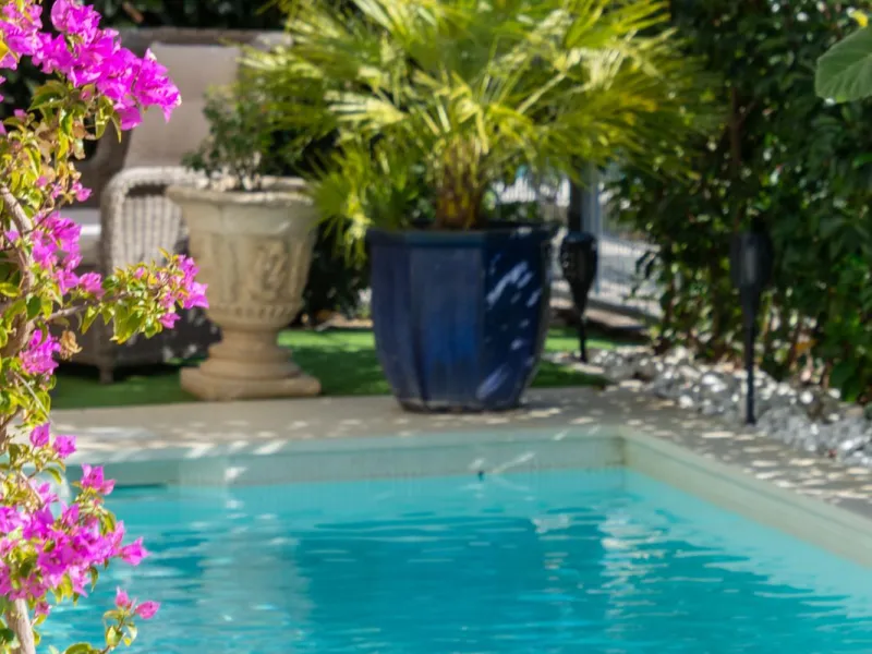 Exceptional 3-Bedroom Luxury Garden Residence with Private Heated Pool, Expansive and sunny Terraces Underfloor Heating, 2 Garage Spaces & Storage