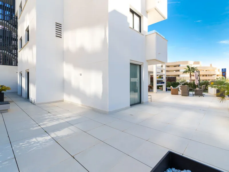 Exceptional 3-Bedroom Luxury Garden Residence with Private Heated Pool, Expansive and sunny Terraces Underfloor Heating, 2 Garage Spaces & Storage