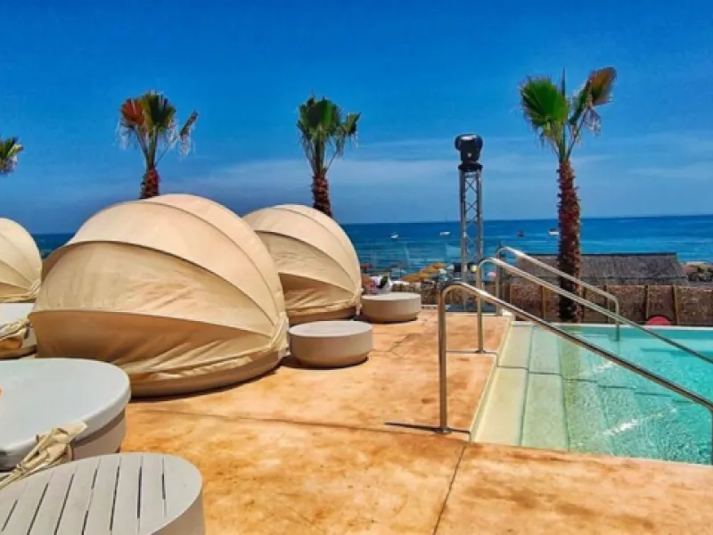 Exceptional 3-Bedroom Luxury Garden Residence with Private Heated Pool, Expansive and sunny Terraces Underfloor Heating, 2 Garage Spaces & Storage