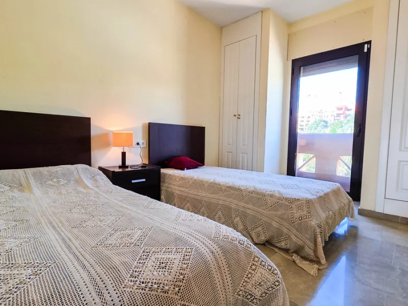 Positioned in a prime corner location within Phase 1 of a well-established development in La Duquesa, this penthouse offers panoramic sea views that truly define the property. From its elevated setting, the Mediterranean stretches across the horizon, crea