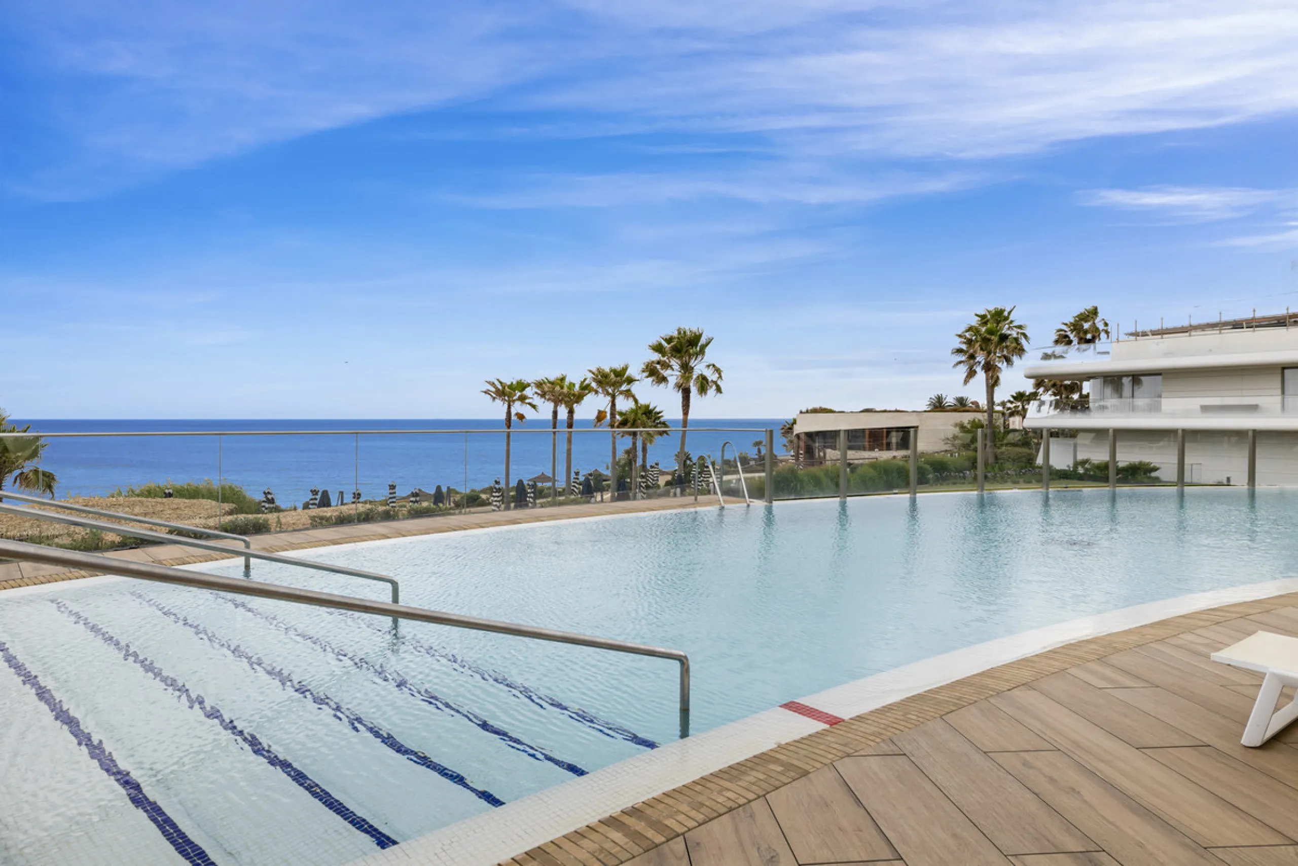 Exquisite Frontline Beach Apartment in Estepona
