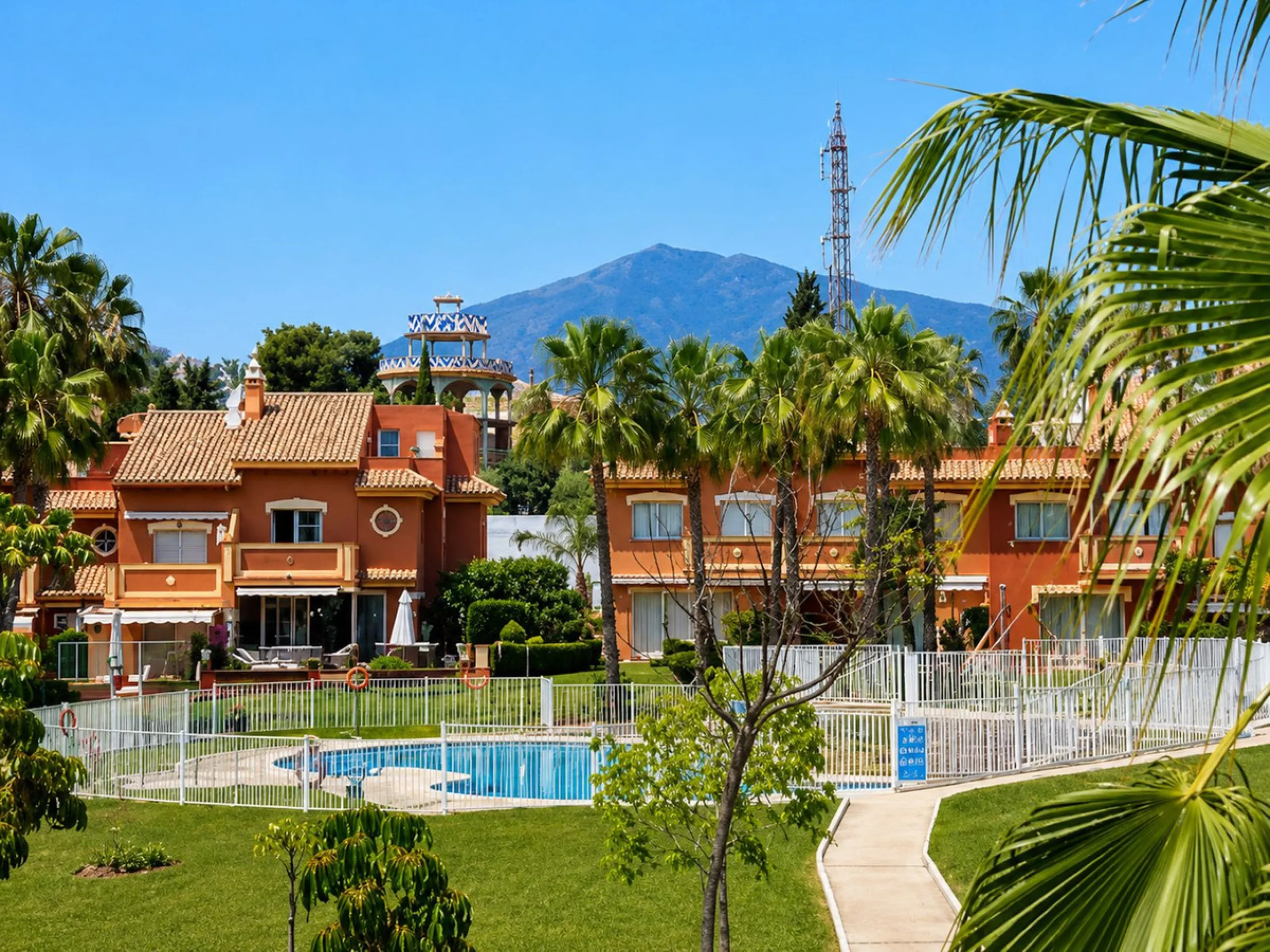 Corner Townhouse with Large Private Garden in Lomas de Monte Biarritz