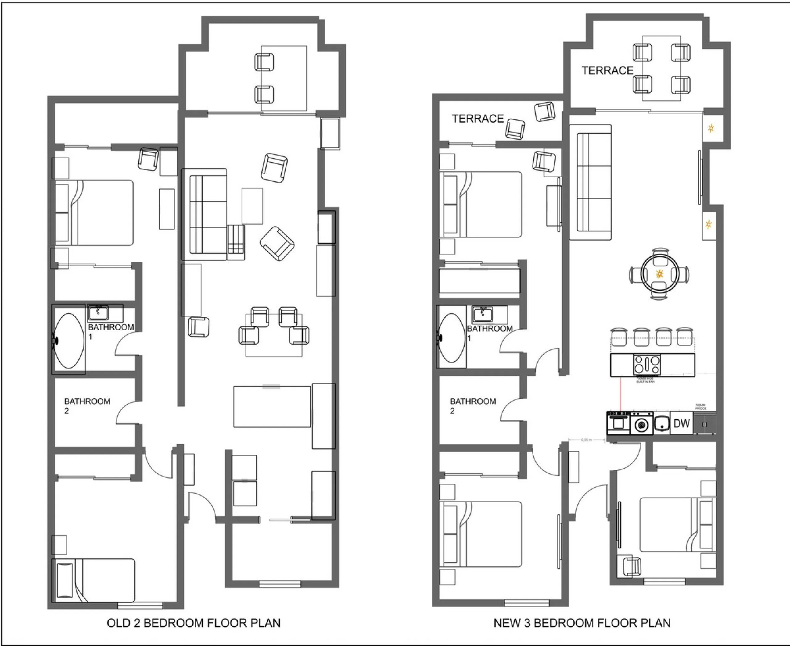 2-Bedroom Apartment with Panoramic Sea Views and 3-Bedroom Conversion Potential – Puerto del Almendro, Los Arqueros