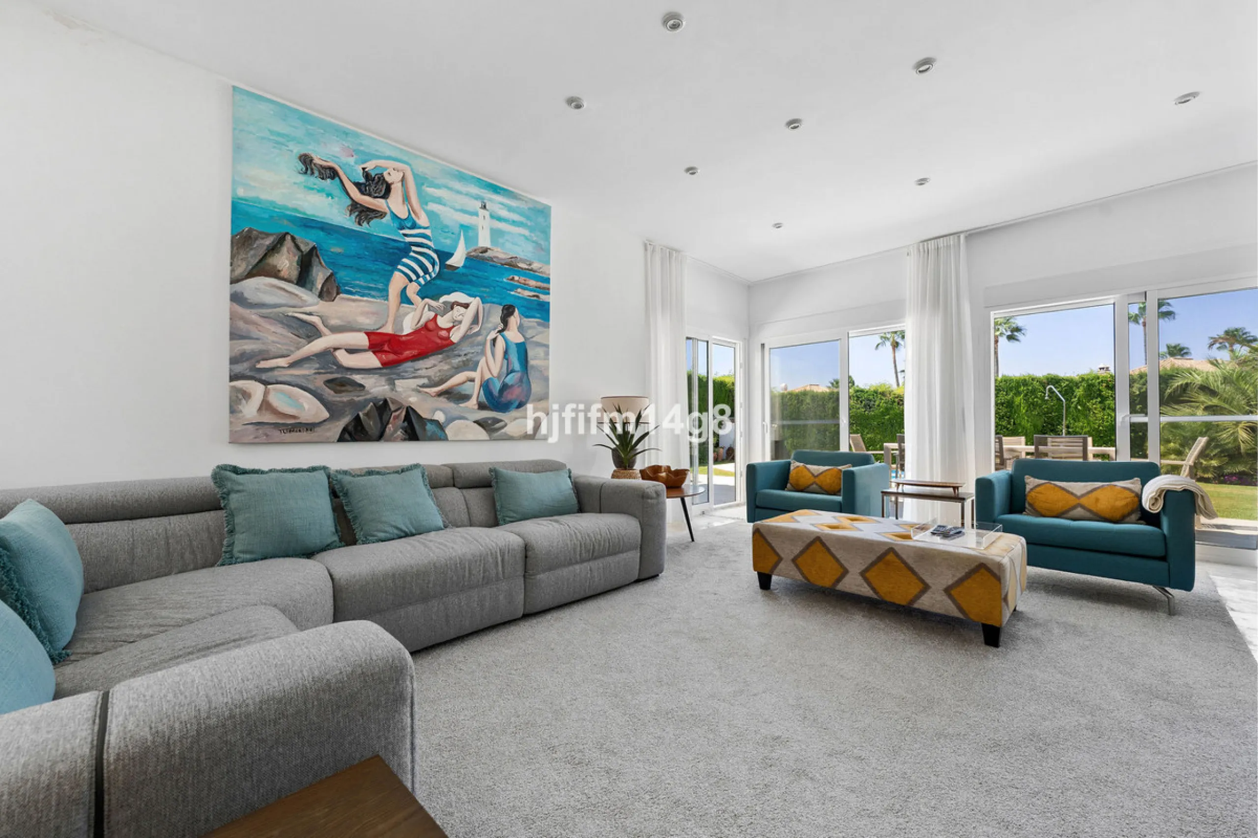 This charming villa is tucked away in a peaceful cul-de-sac within the exclusive gated community of Marbella Country Club, one of Nueva Andalucía's most desirable residential areas. Set on a flat and private south-facing plot, the property offers a perfec