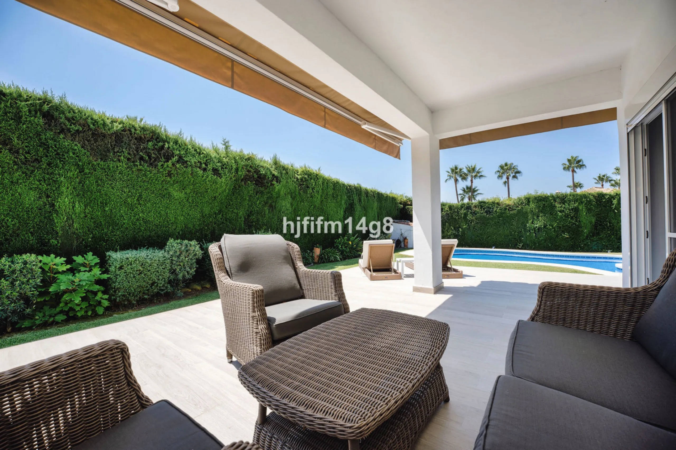 This charming villa is tucked away in a peaceful cul-de-sac within the exclusive gated community of Marbella Country Club, one of Nueva Andalucía's most desirable residential areas. Set on a flat and private south-facing plot, the property offers a perfec