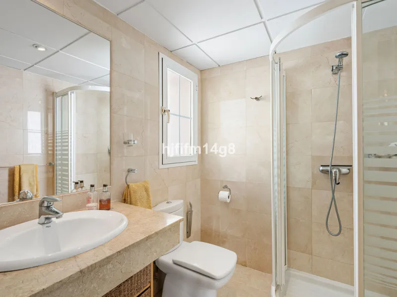 This stunning 3-bedroom townhouse is for sale in the highly sought-after El Alcornoque urbanisation in Nueva Andalucía, one of Marbella's most prestigious areas. Nestled front line to the renowned Aloha Golf Course, this exclusive development of just 22 u
