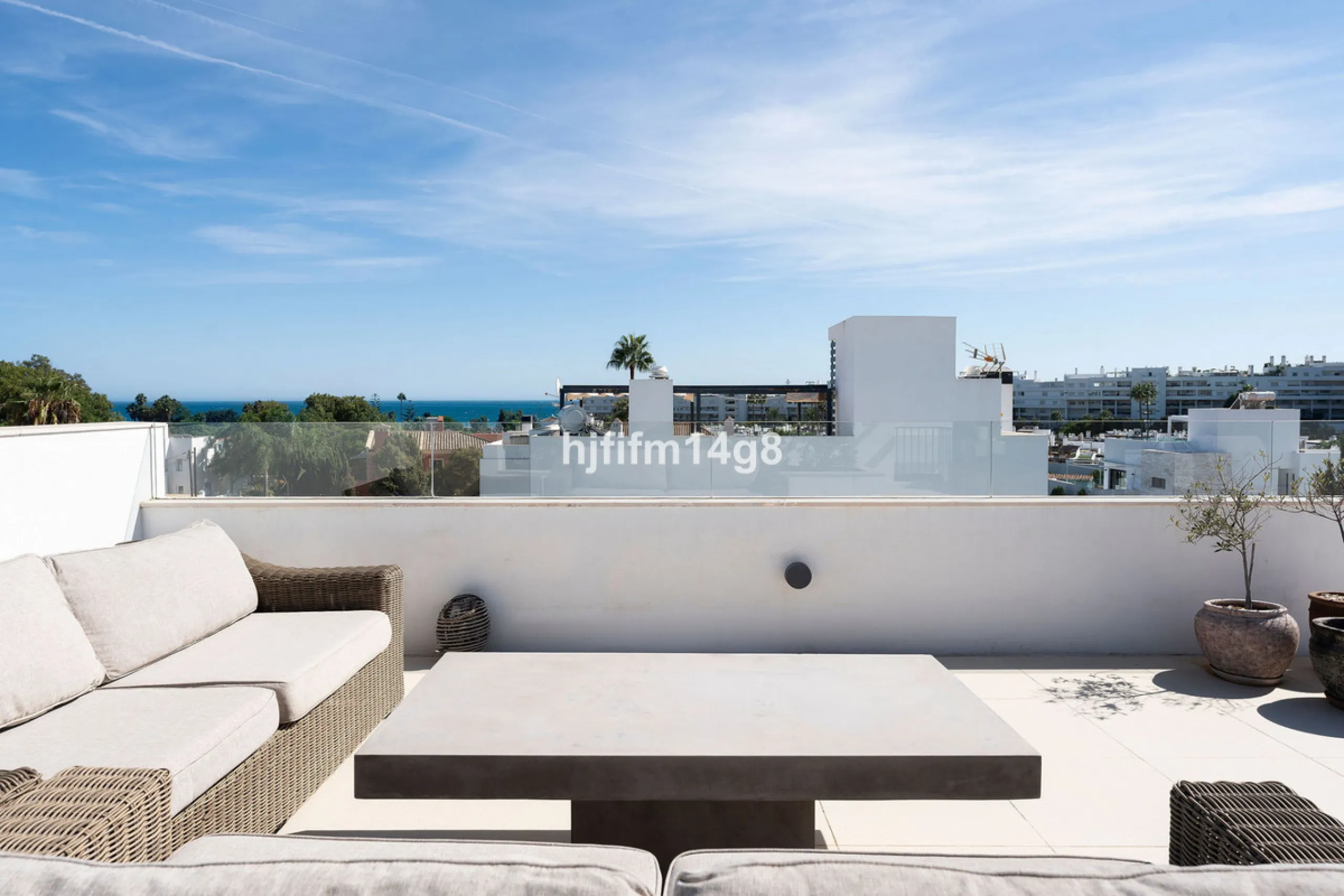 This gorgeous five-bedroom villa for sale is located just a short walk from the beach, offering the perfect blend of luxury, convenience, and coastal living. Situated in the desirable area of Linda Vista Baja, this villa is ideally positioned near the hea