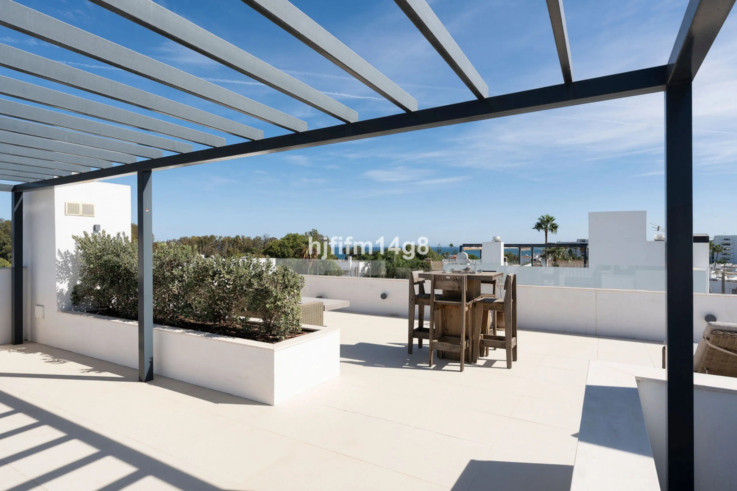 This gorgeous five-bedroom villa for sale is located just a short walk from the beach, offering the perfect blend of luxury, convenience, and coastal living. Situated in the desirable area of Linda Vista Baja, this villa is ideally positioned near the hea