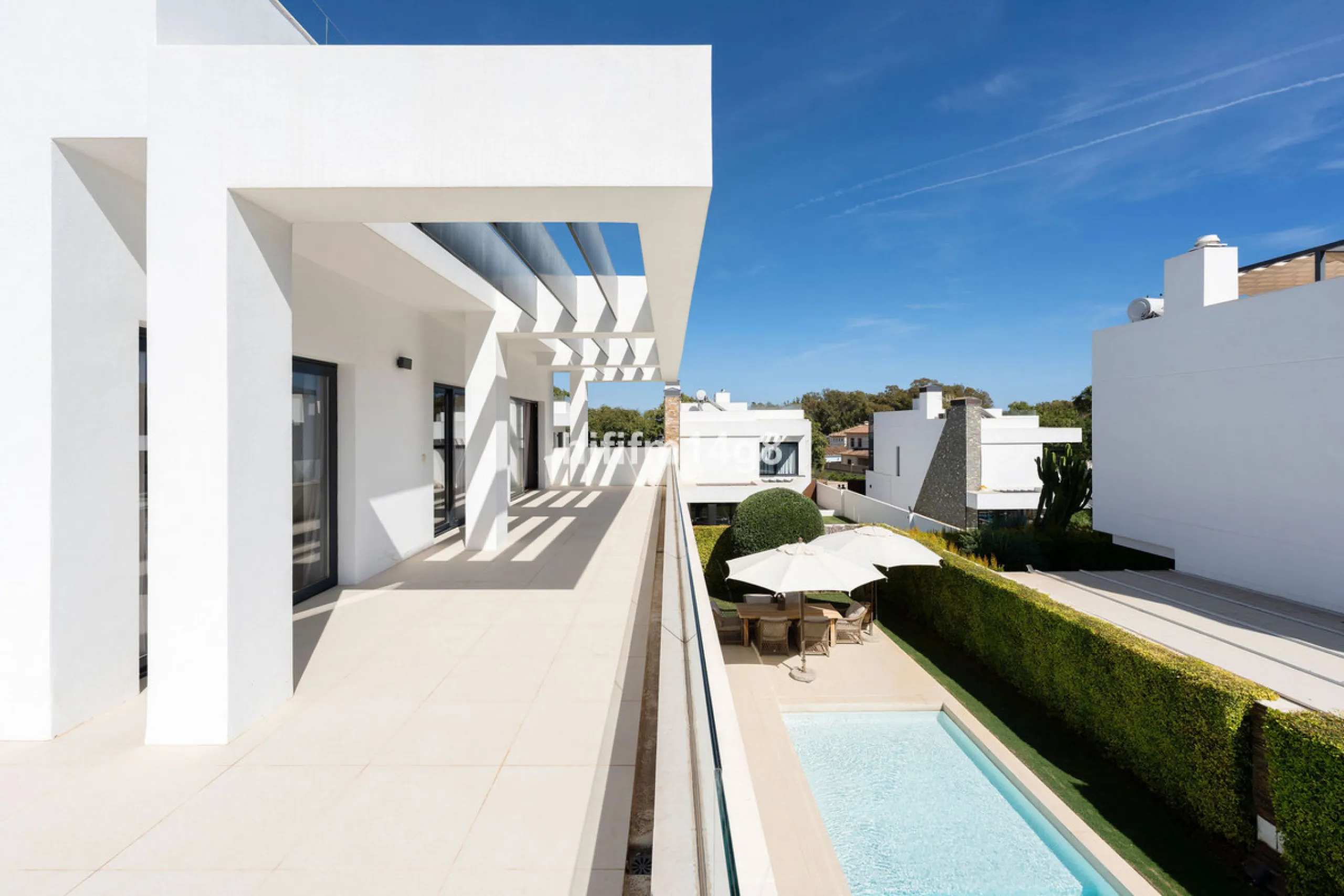 This gorgeous five-bedroom villa for sale is located just a short walk from the beach, offering the perfect blend of luxury, convenience, and coastal living. Situated in the desirable area of Linda Vista Baja, this villa is ideally positioned near the hea