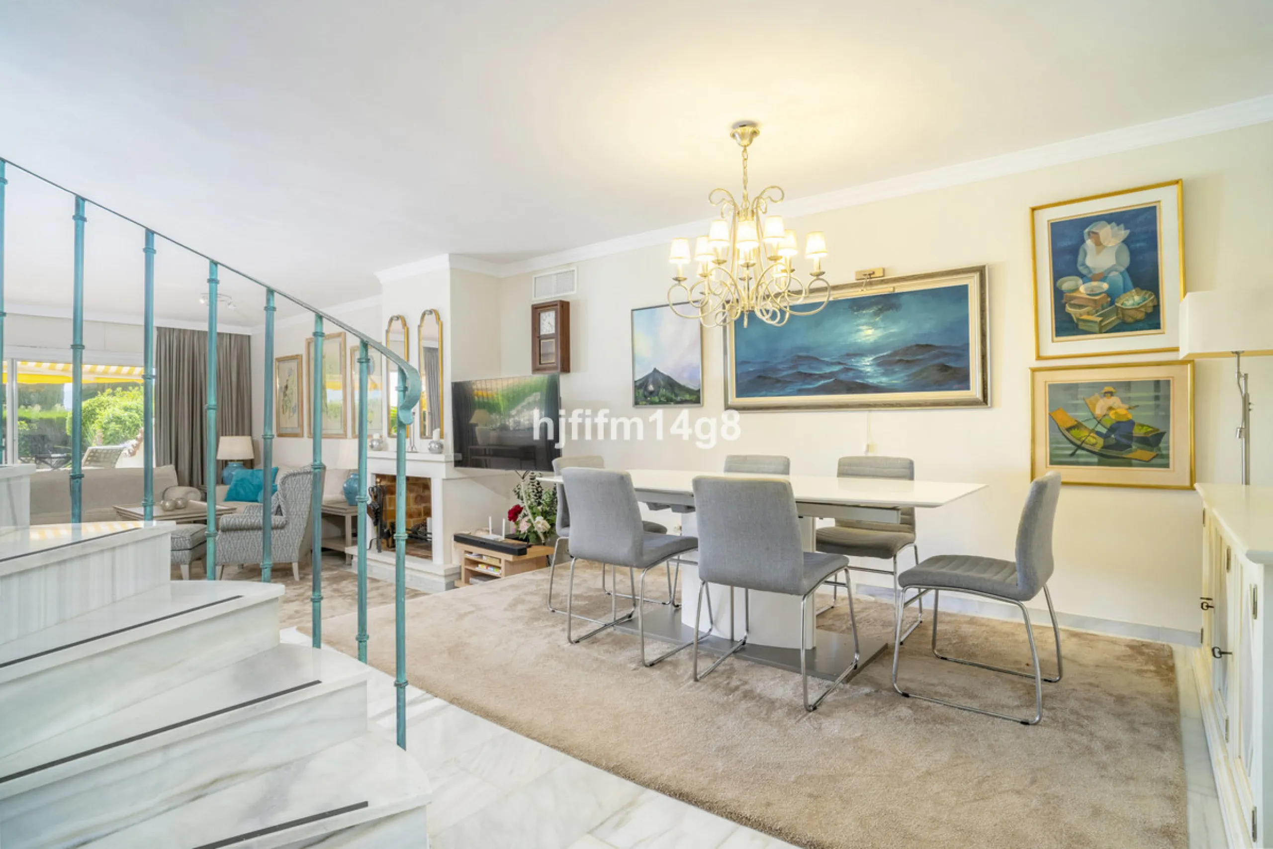 Discover this rare opportunity to own a charming townhouse for sale in Los Altos de Aloha, one of the most desirable residential complexes in Nueva Andalucía, Marbella. Perfectly positioned frontline to the pool, this beautifully maintained property offer