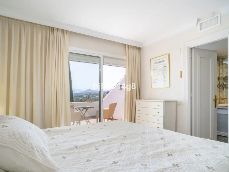 Discover this rare opportunity to own a charming townhouse for sale in Los Altos de Aloha, one of the most desirable residential complexes in Nueva Andalucía, Marbella. Perfectly positioned frontline to the pool, this beautifully maintained property offer