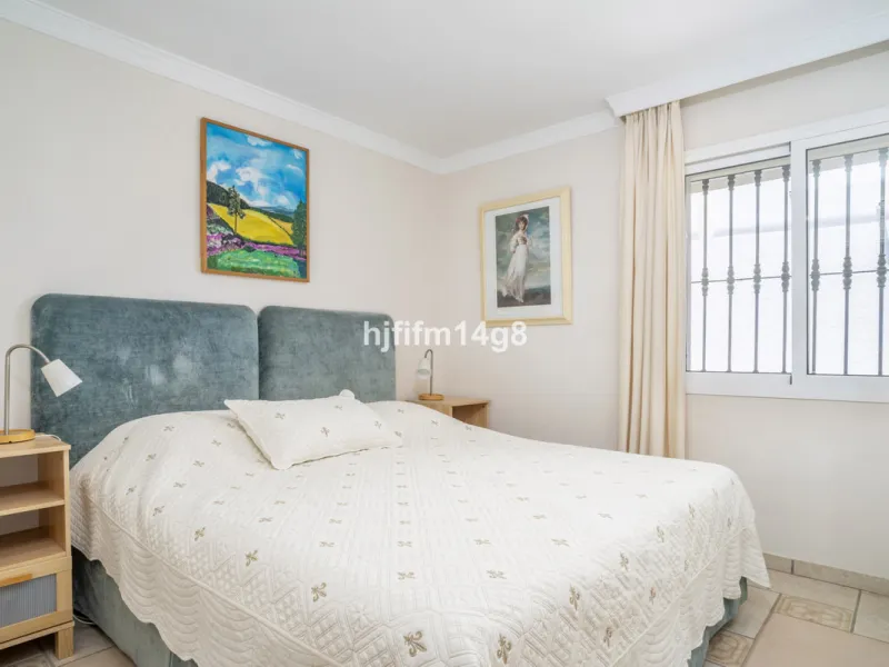 Discover this rare opportunity to own a charming townhouse for sale in Los Altos de Aloha, one of the most desirable residential complexes in Nueva Andalucía, Marbella. Perfectly positioned frontline to the pool, this beautifully maintained property offer